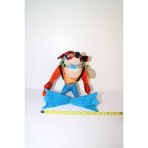 Crash Bandicoot Plush Scuba Diving Diver 2005 Kellytoy Playstation Rare 13"